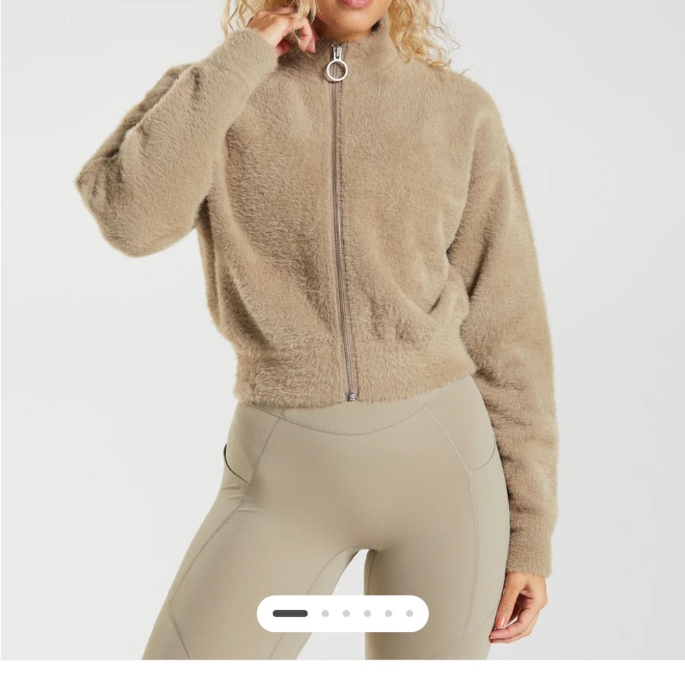 WHITNEY EYELASH KNIT JACKET